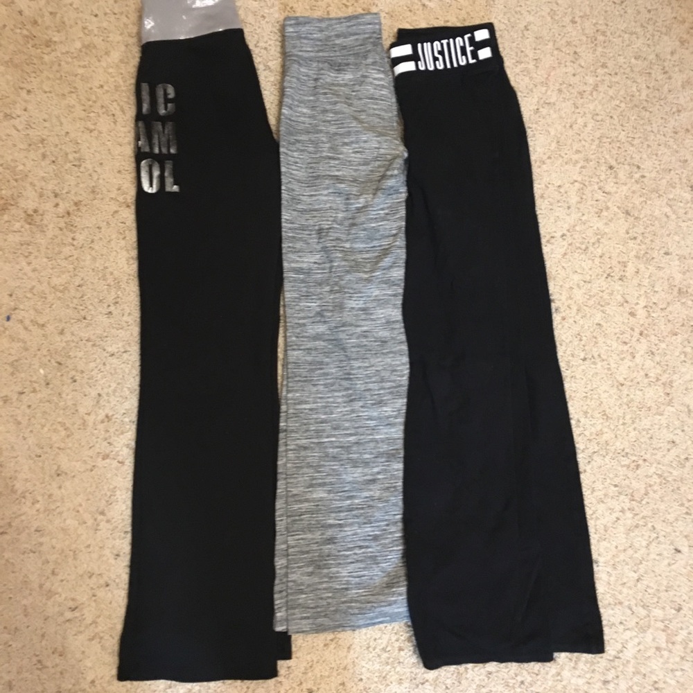 Justice size 12 yoga pants